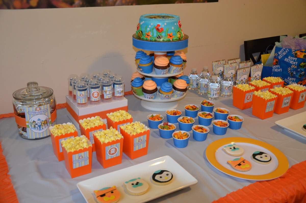 victor's 3th Birthday Party - Octonauts