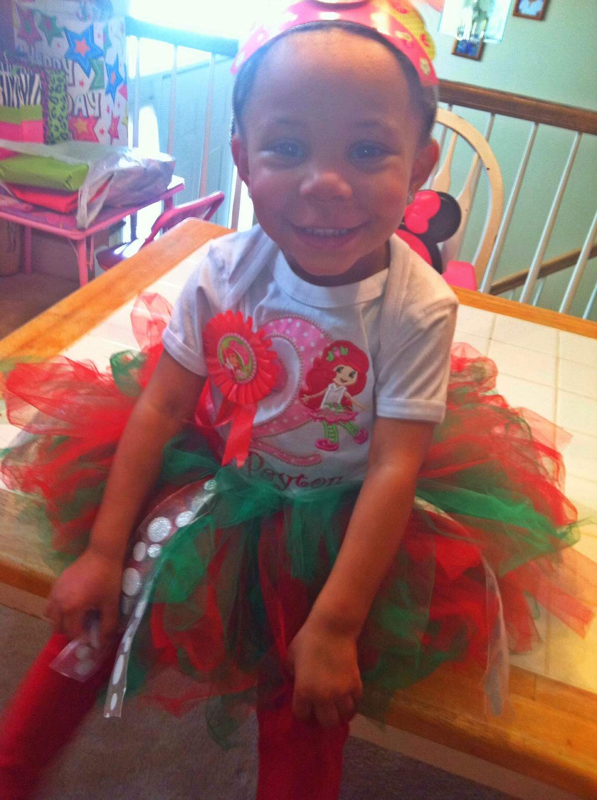 Peyton's 2nd birthday party  - Strawberry Shortcake