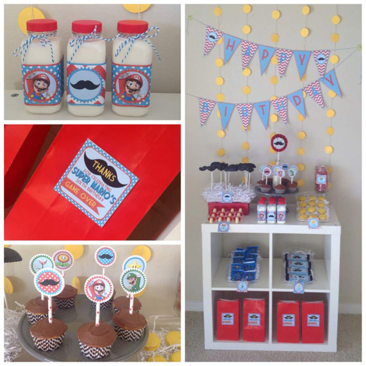 Mario {inspired} Birthday - None