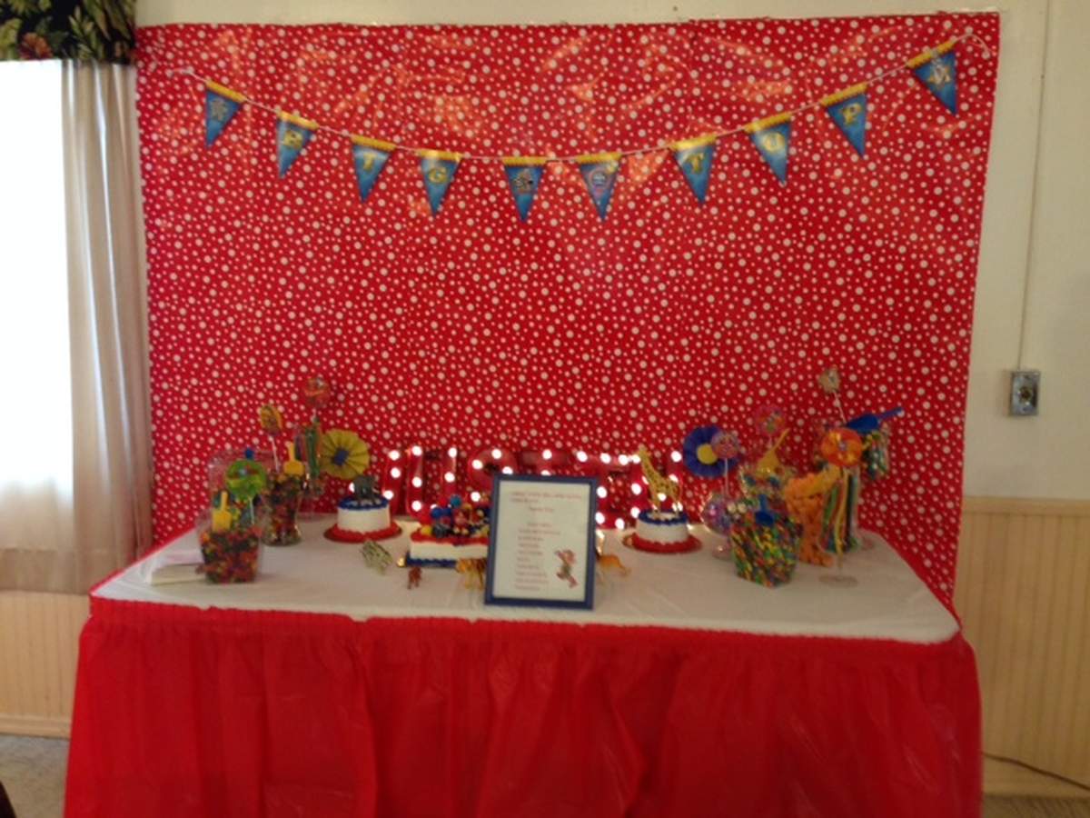 Justin's Big Top 5th Birthday - Circus