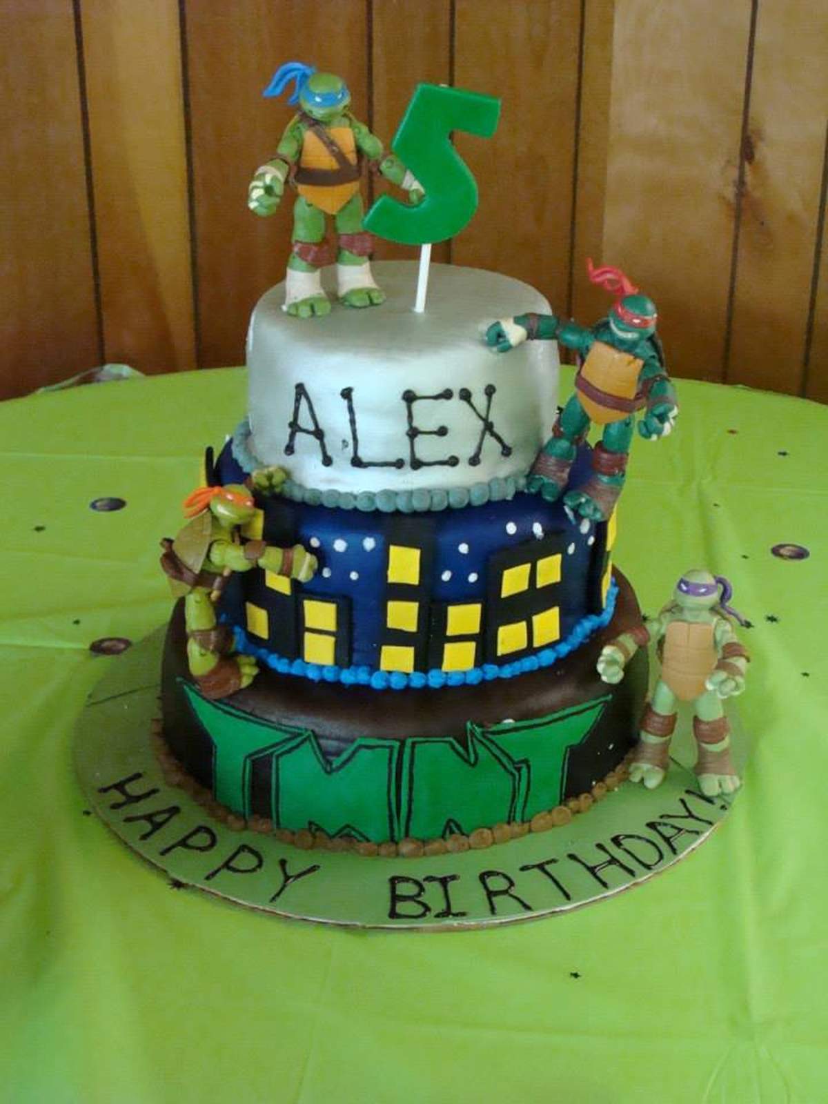 Teenage Mutant Ninja Turtles / Birthday “Alex’s 5th Epic Birthday Party