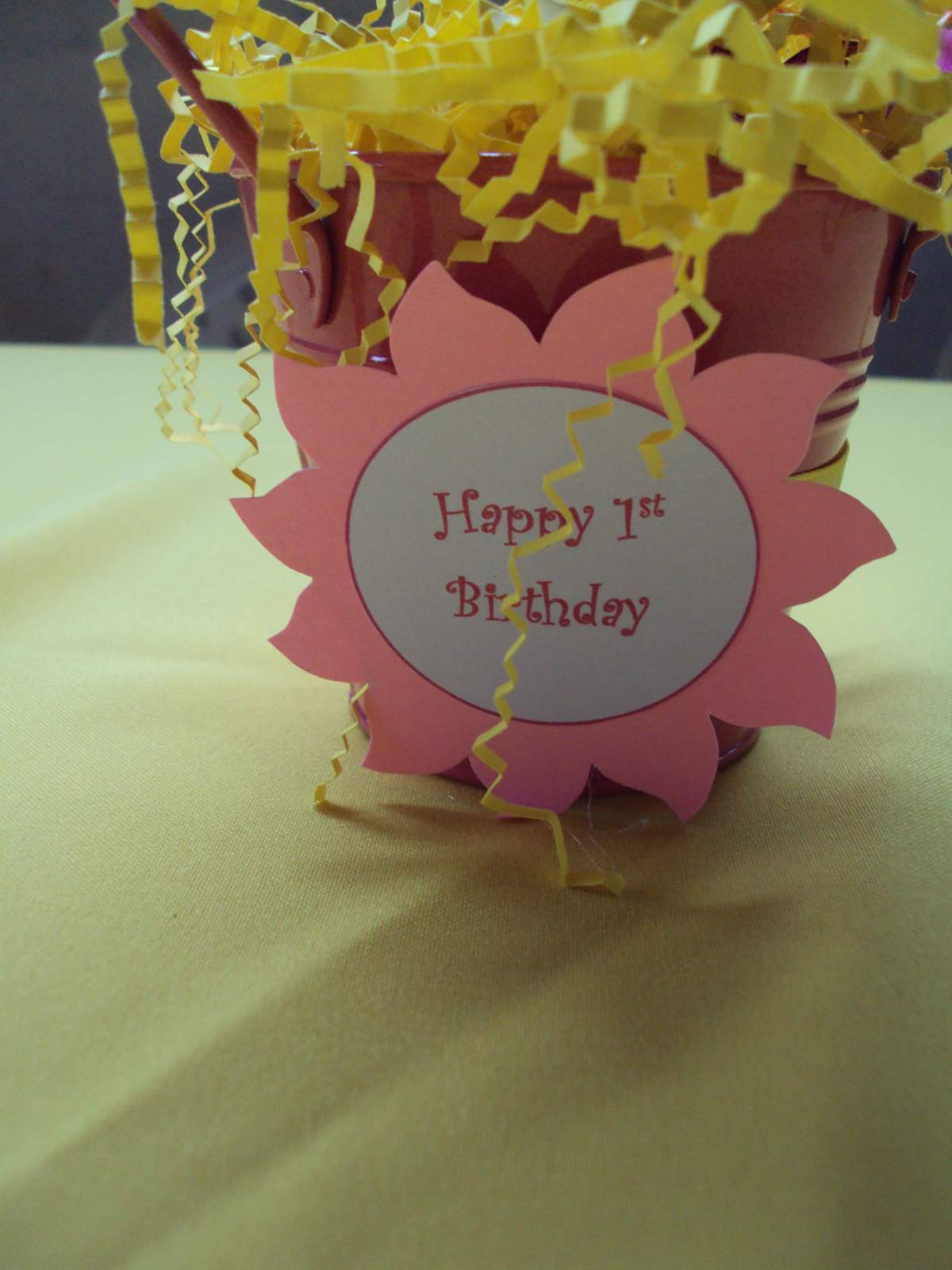 Celeste's 1st birthday - You are my Sunshine