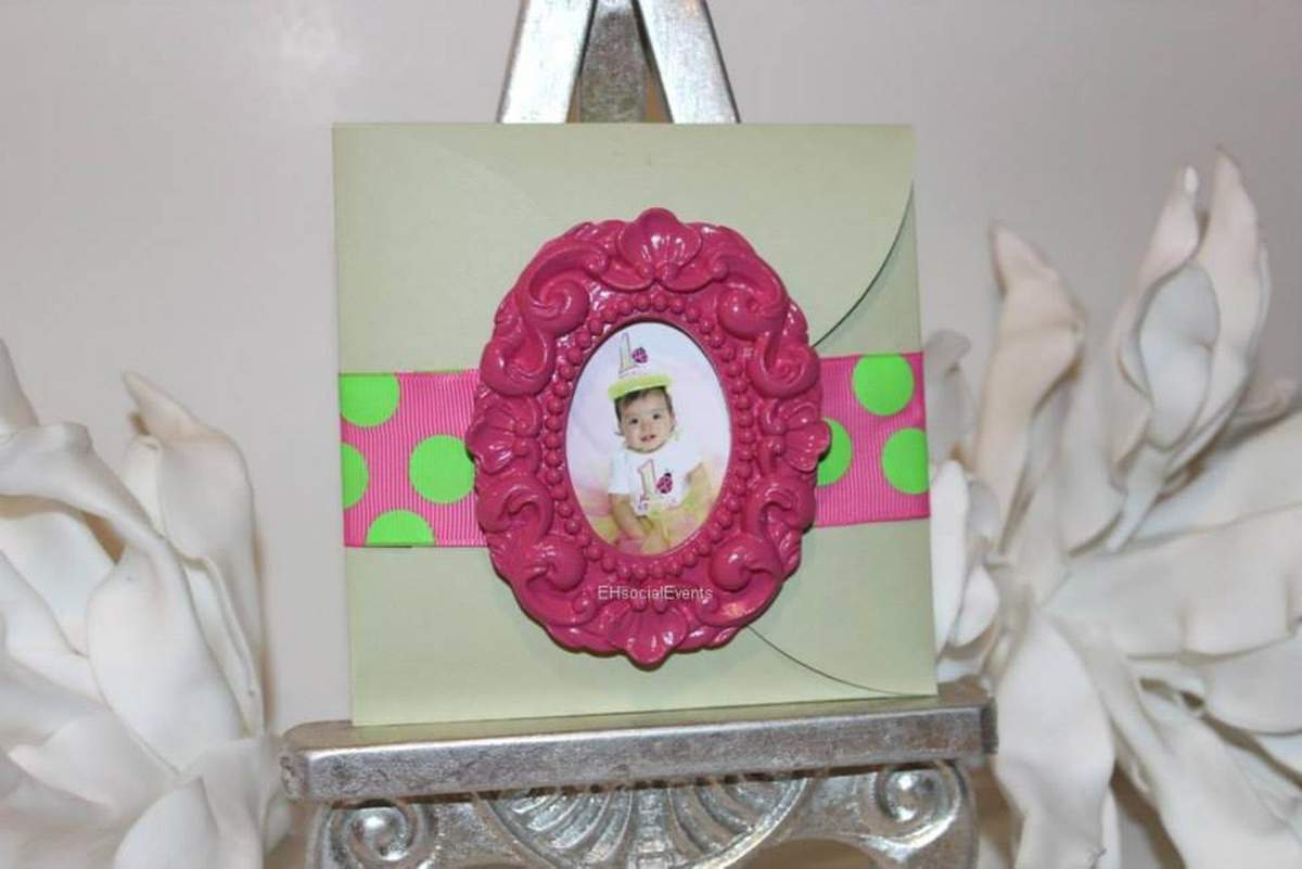 Little Lady Janelle's 1st Birthday - Ladybug