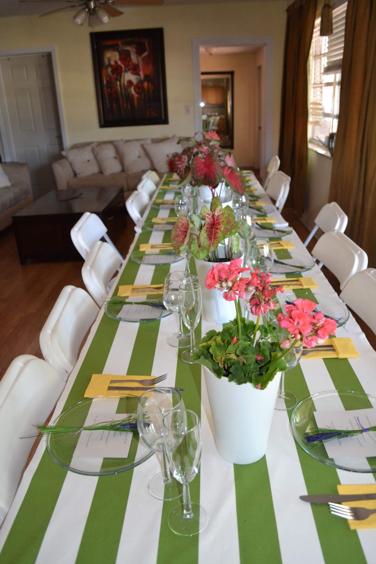 Kelly green Mother's day Brunch - None