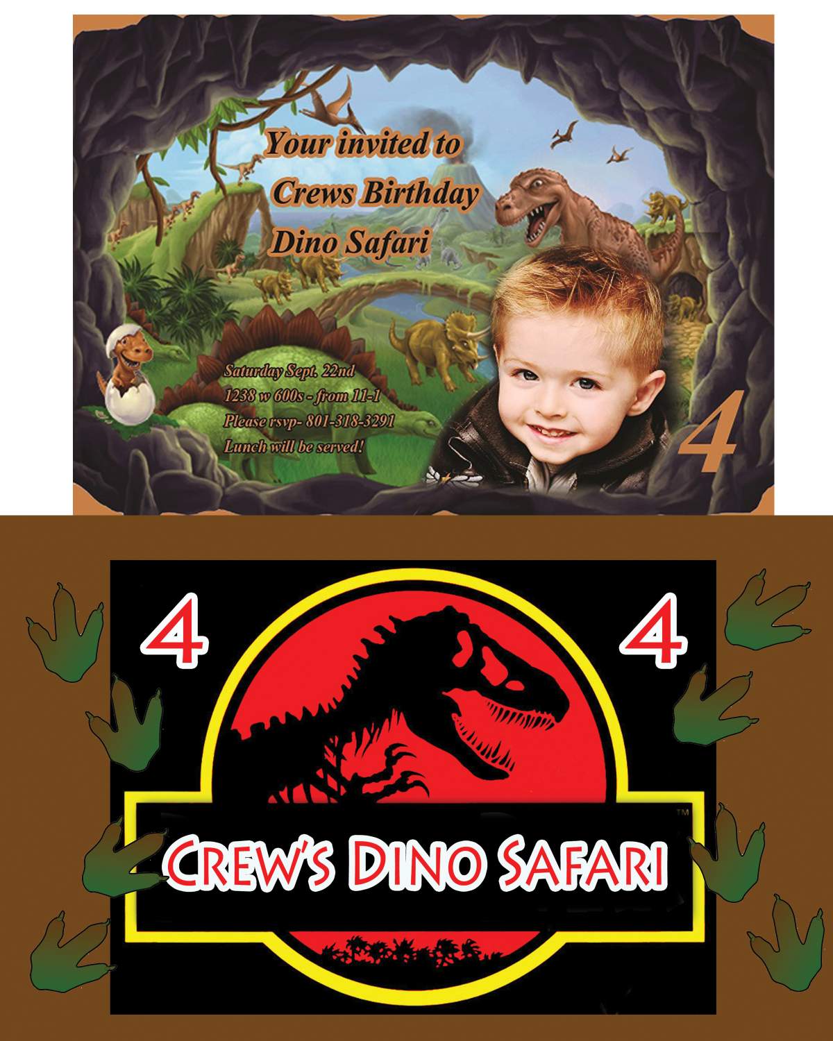 Crew's Dinosaur safari (4yrs old) - Dinosaur Safari