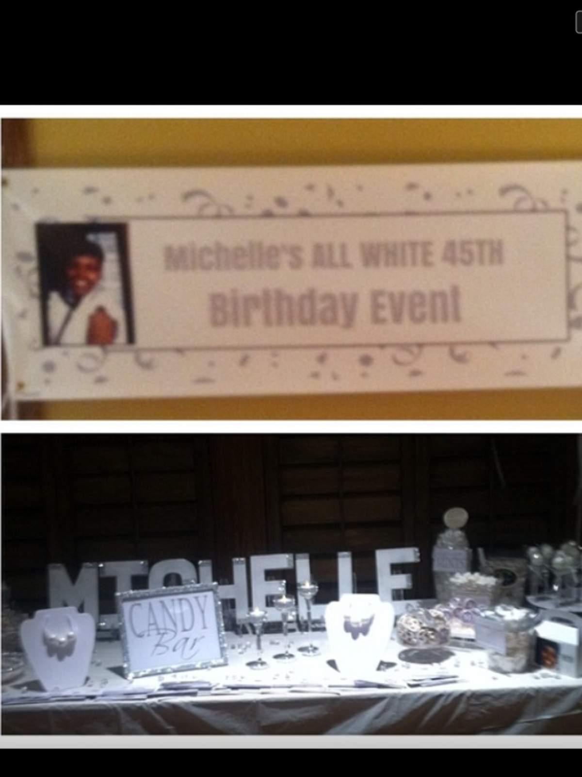 ALL WHITE MICHELLE'S 45th Birthday Event - All White