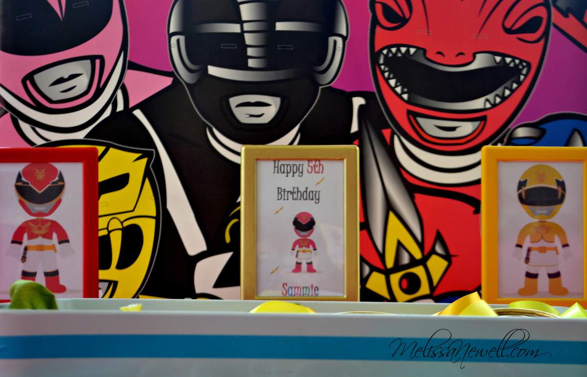 Power Rangers Birthday Party Ideas | Photo 1 of 35 | Catch My Party