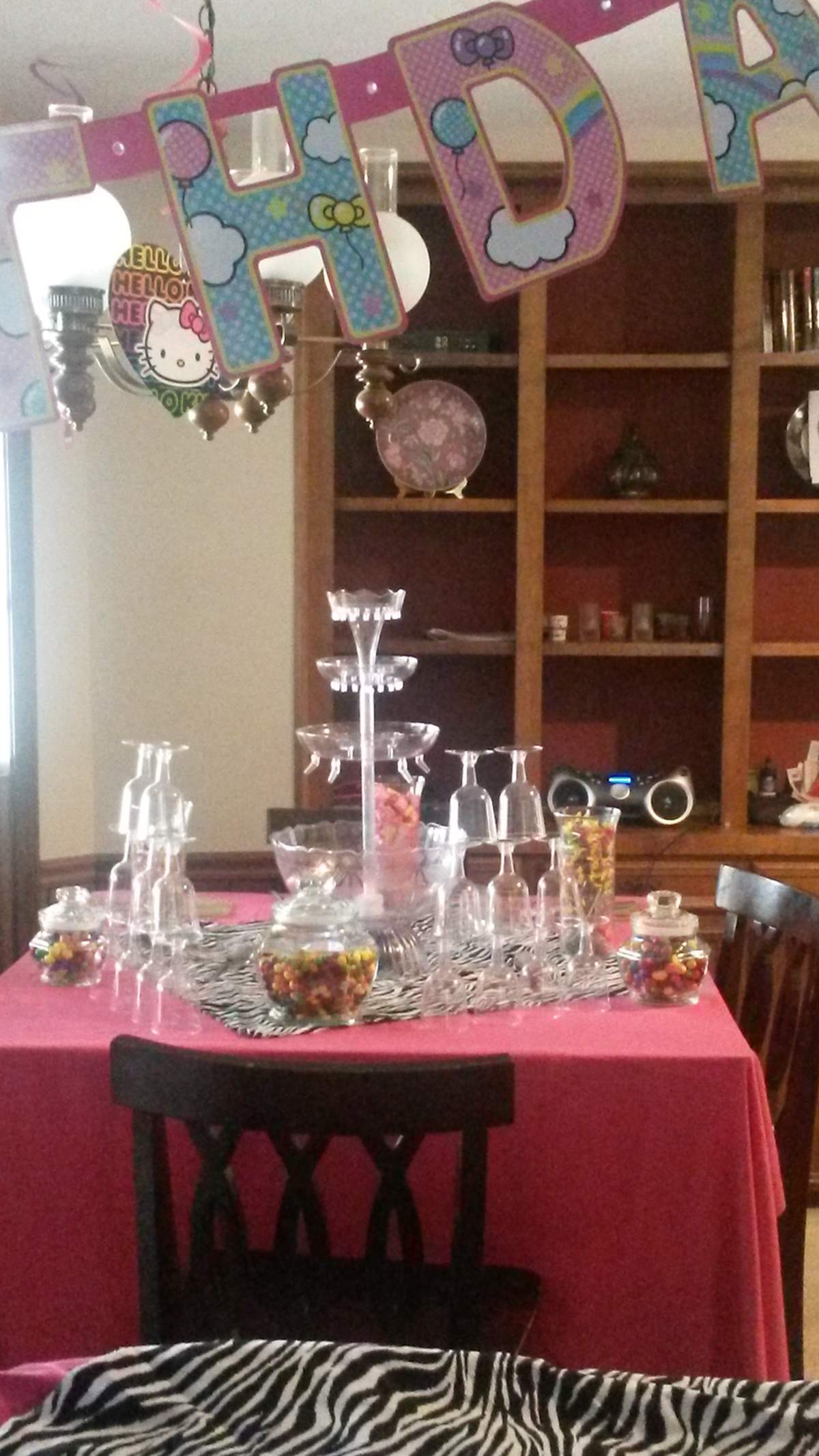 Bra"Nya Diva Spa Party - Pink & Zebra (Hello Kitty)