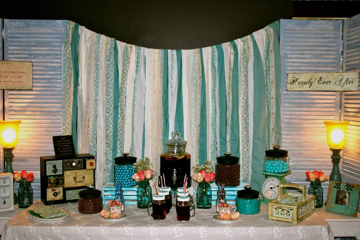 Aqua Rustic - Shabby Chic