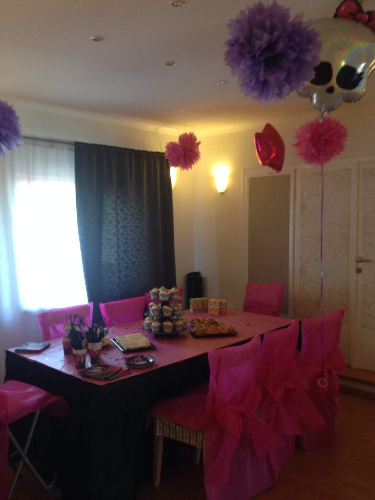 Ivana's 8 birthday party  - Monster High