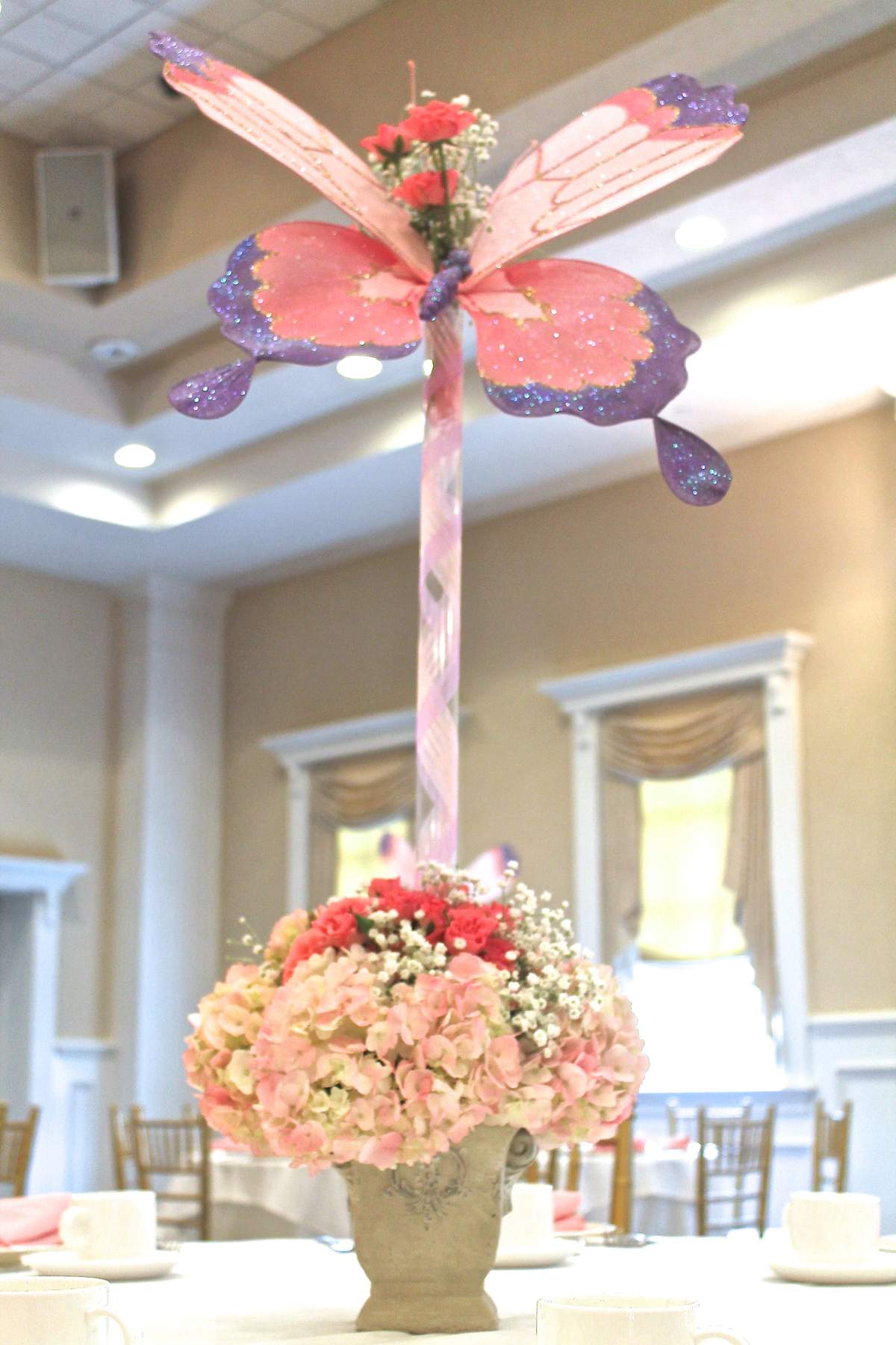 Butterfly Baptism Party Ideas | Photo 4 of 8 | Catch My Party, image size:1200x1800