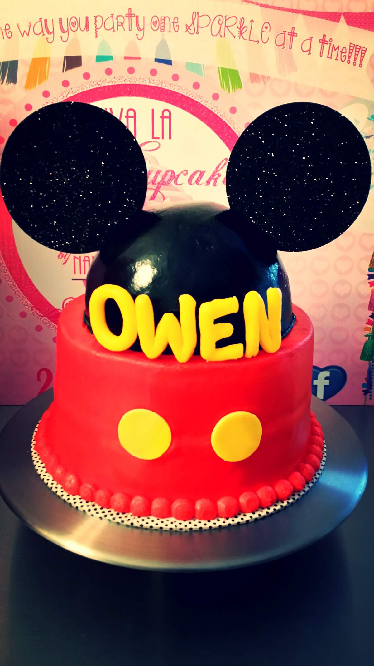 Micky Mouse Cake - Mickey Mouse