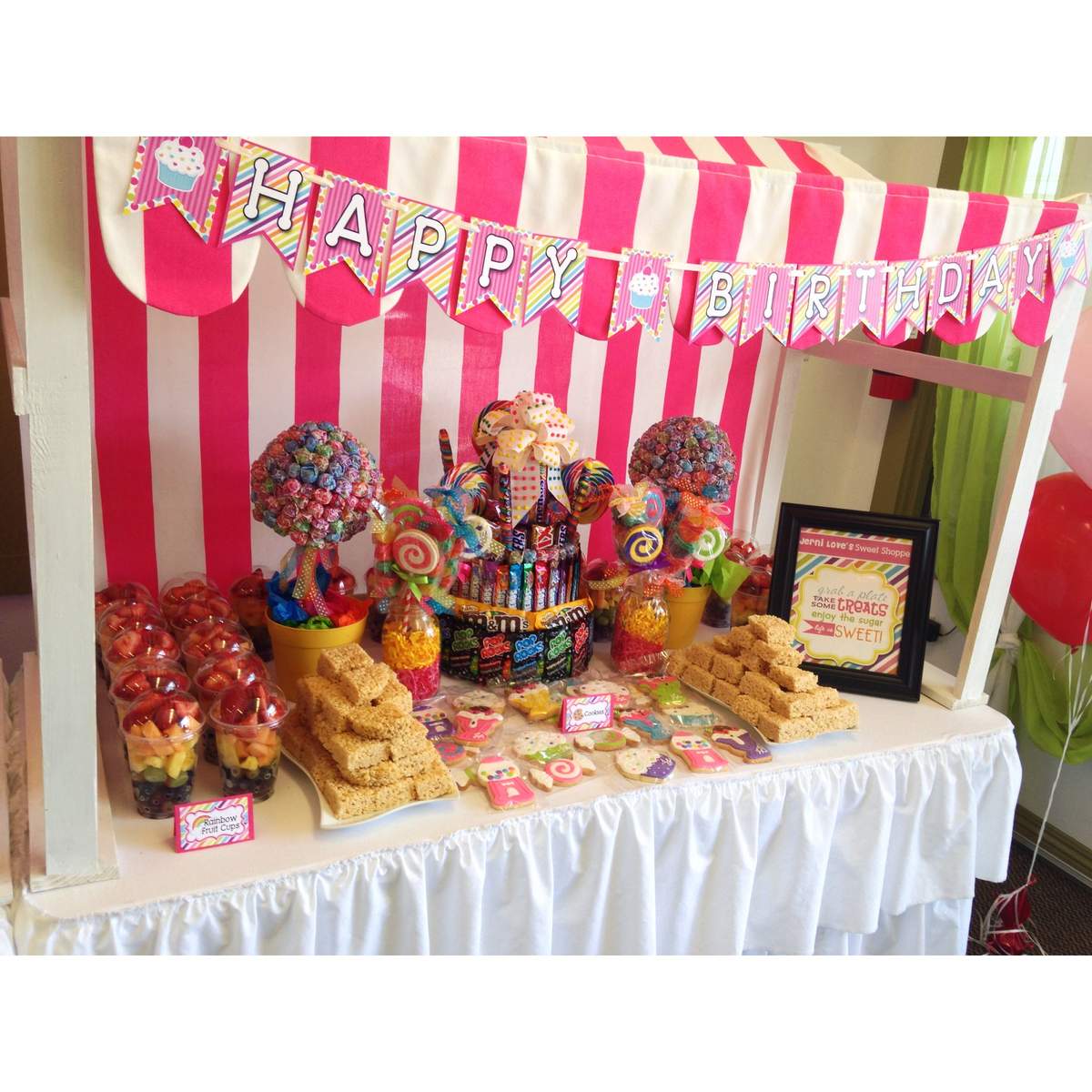 Sweet Shoppe Birthday Party Ideas Photo 12 of 27 Catch My Party