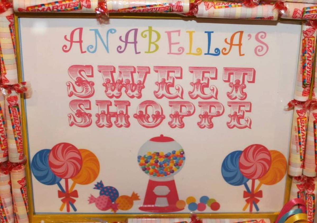 Anabella's 1st Birthday  - Sweet Shoppe