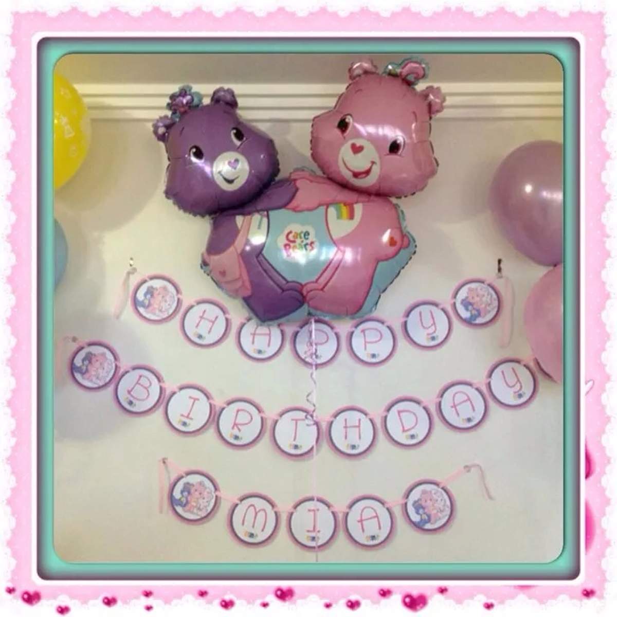 Mia's 3rd Birthday - Care Bears