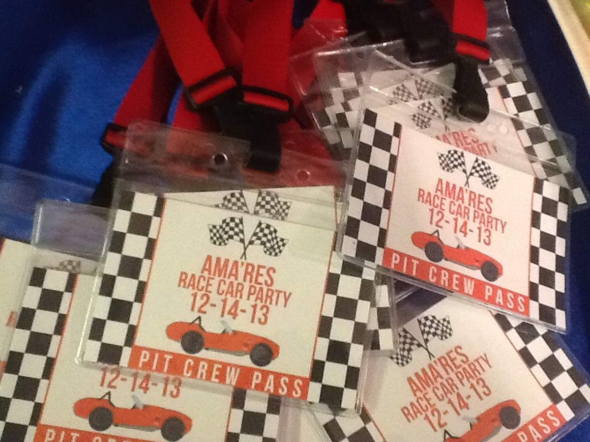 Camellia Events:  Race Car Birthday - Amar'e's Race Car Birthday Party 