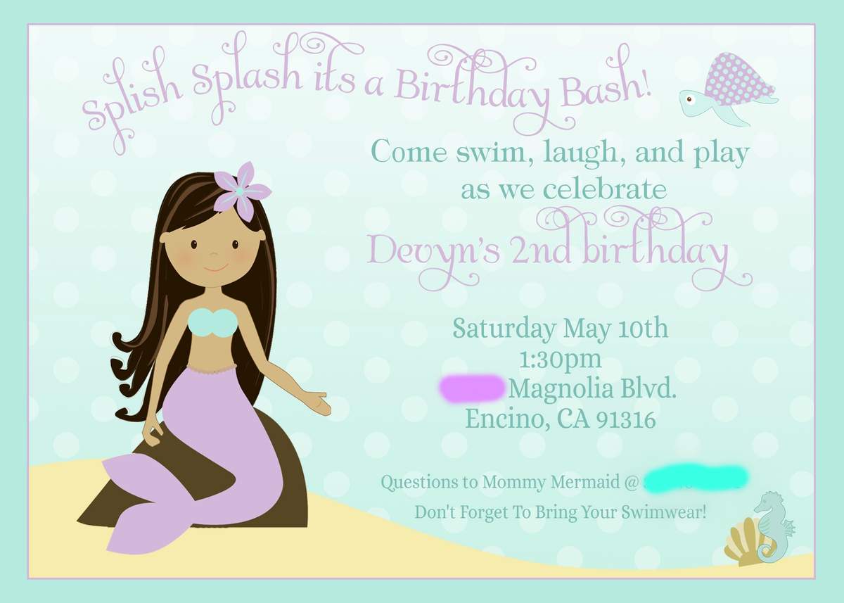 Devyn's 2nd Birthday - Mermaid & Pirates 
