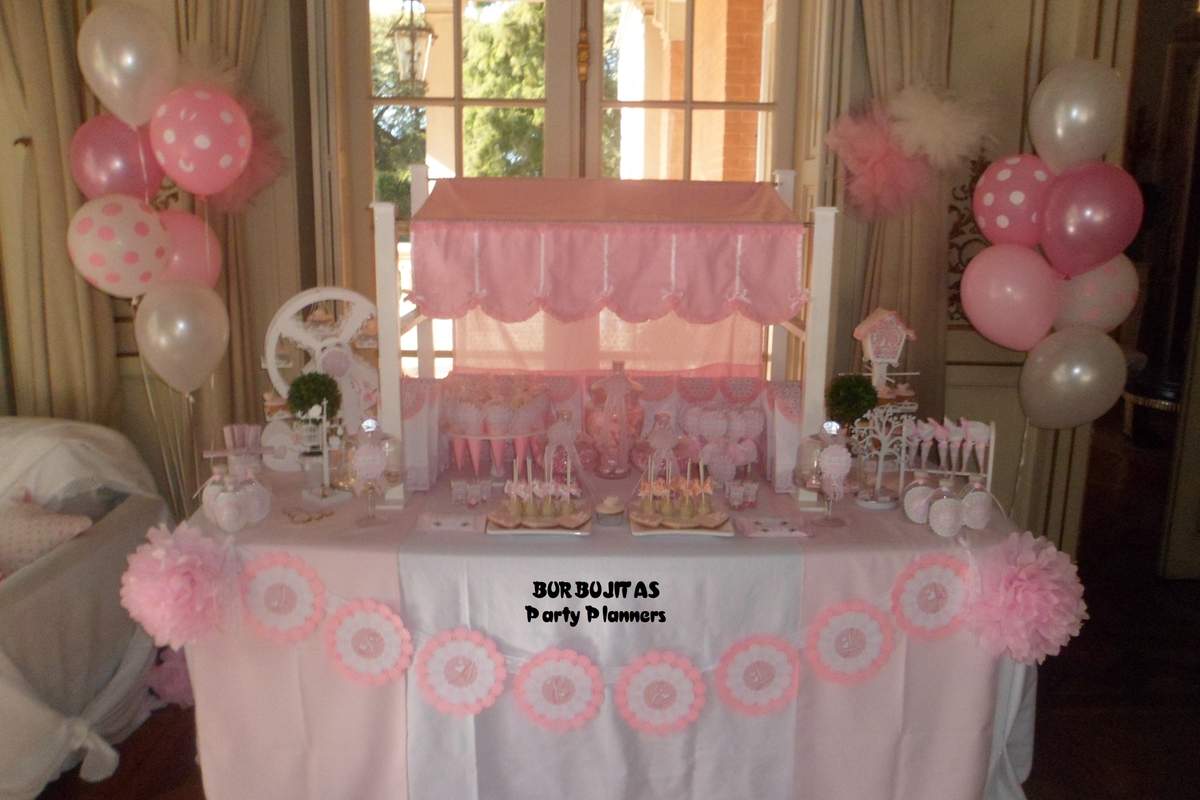 Bautismo y Primer añito de Isabella - Vintage Shabby Chic