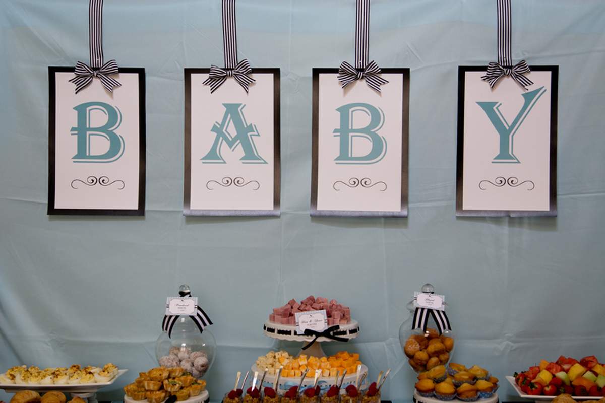 Boy Baby Shower Baby Shower Party Ideas Photo 23 of 39 Catch My Party