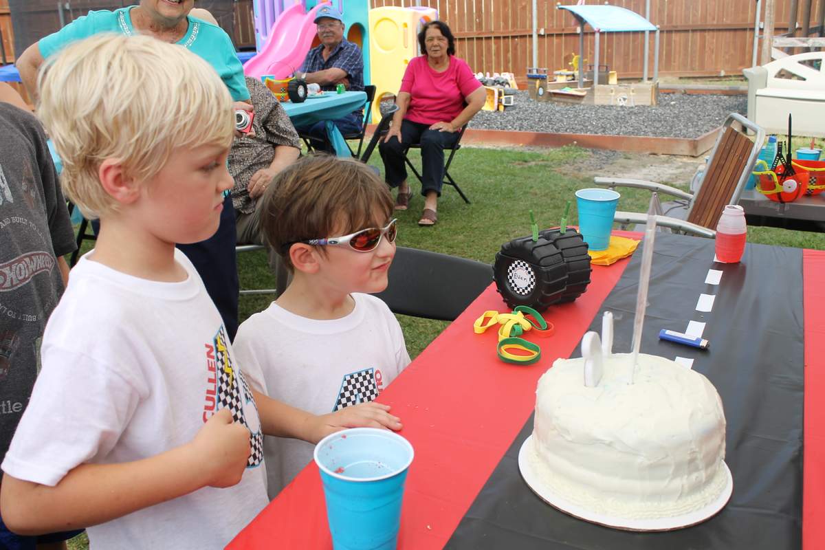 Race Car Birthday Party Ideas | Photo 13 of 30 | Catch My Party