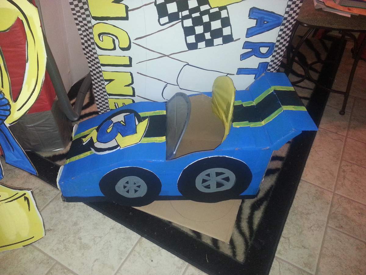 Race Car Baby Shower Party Ideas Photo 13 of 17 Catch My Party