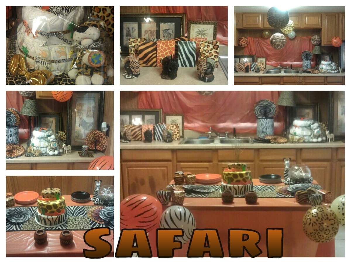 Erica ' s Safari Shower - Safari