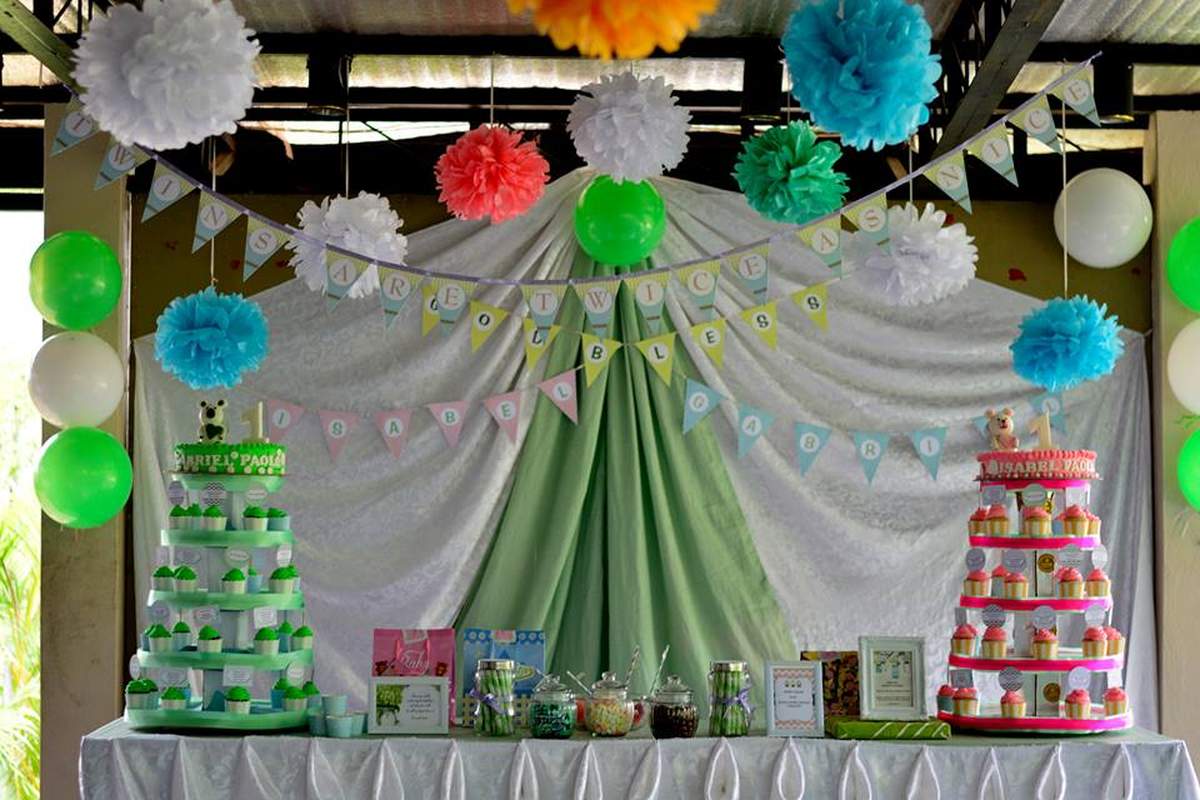 Pastels Birthday Party Ideas Photo 5 of 7 Catch My Party