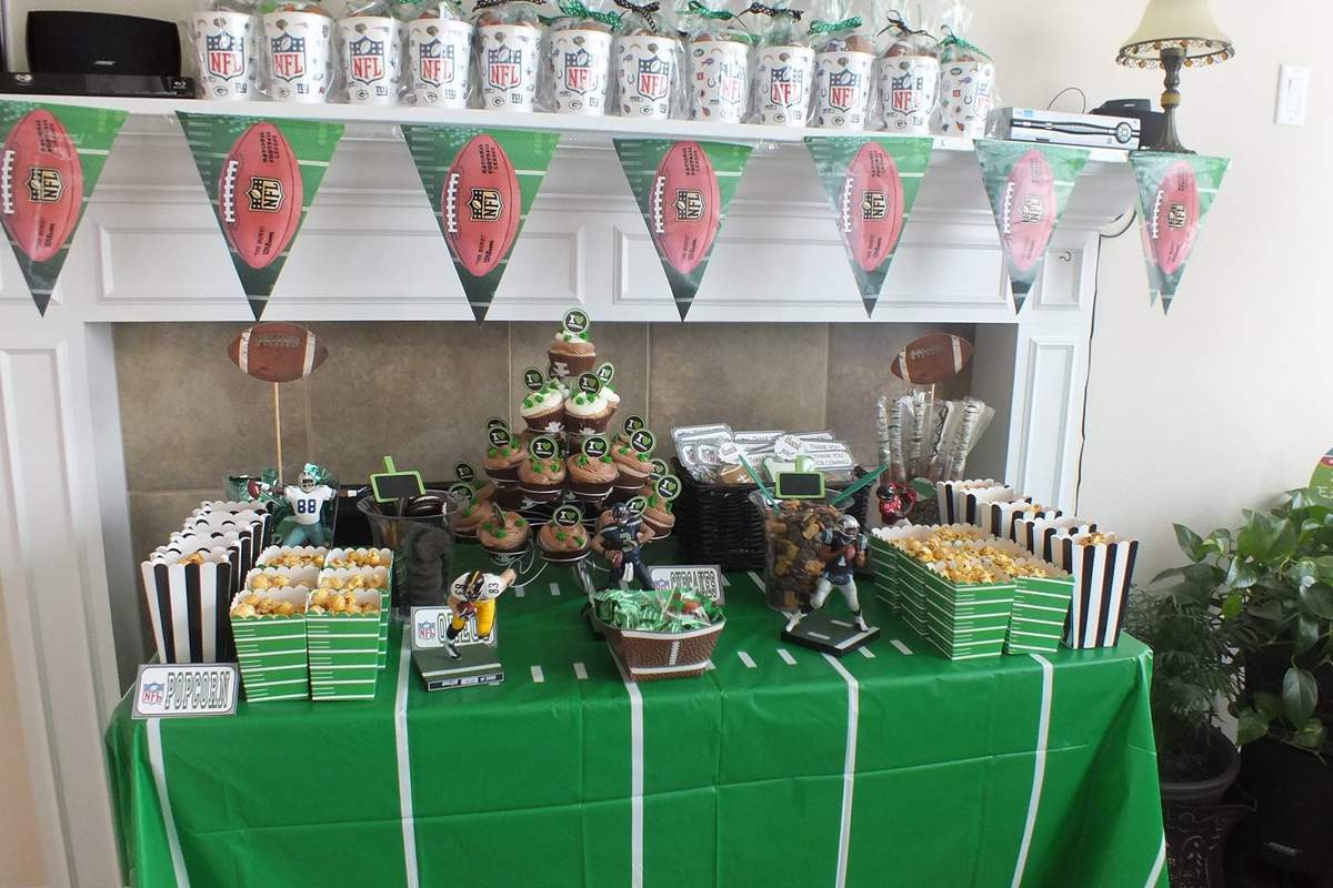 Evan's NFL Party - Football