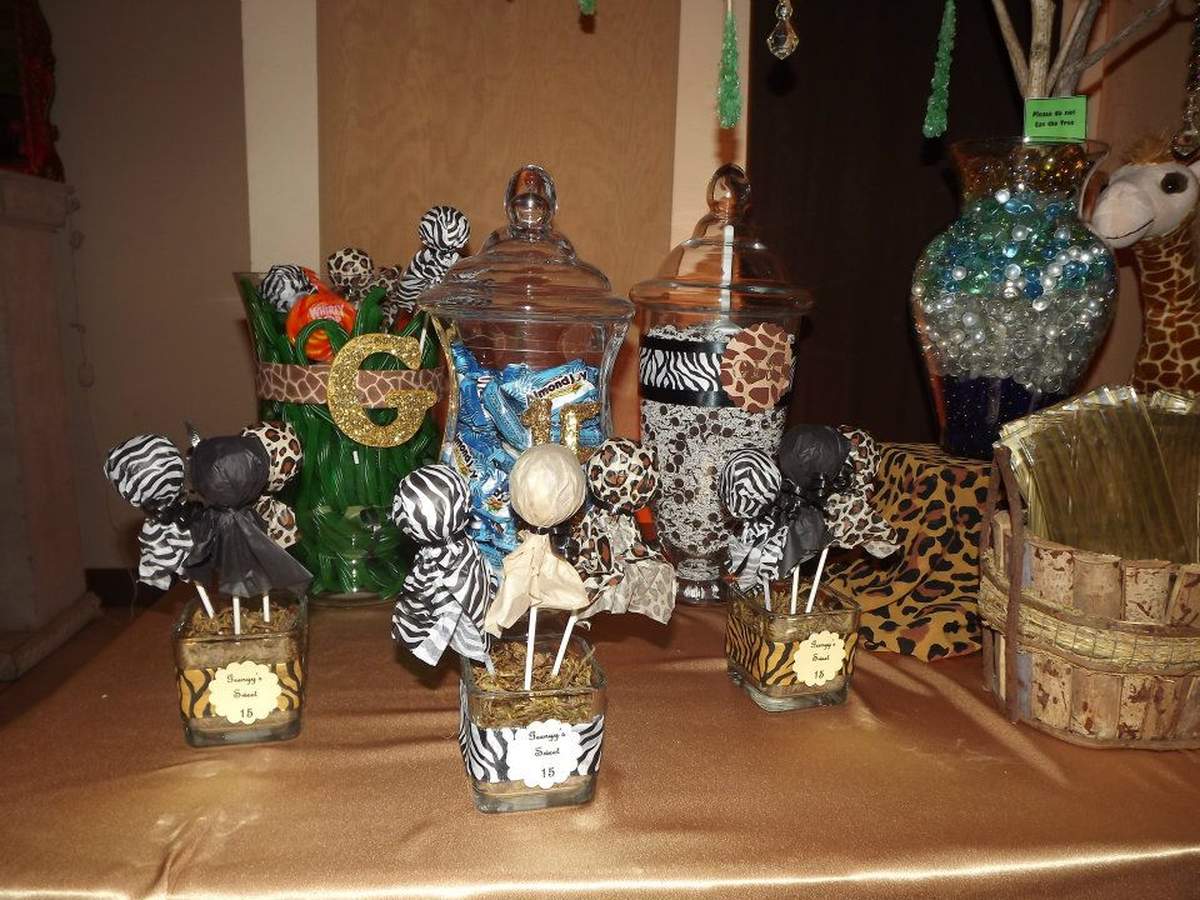 Gigi's sweet 15 - Jungle Safari