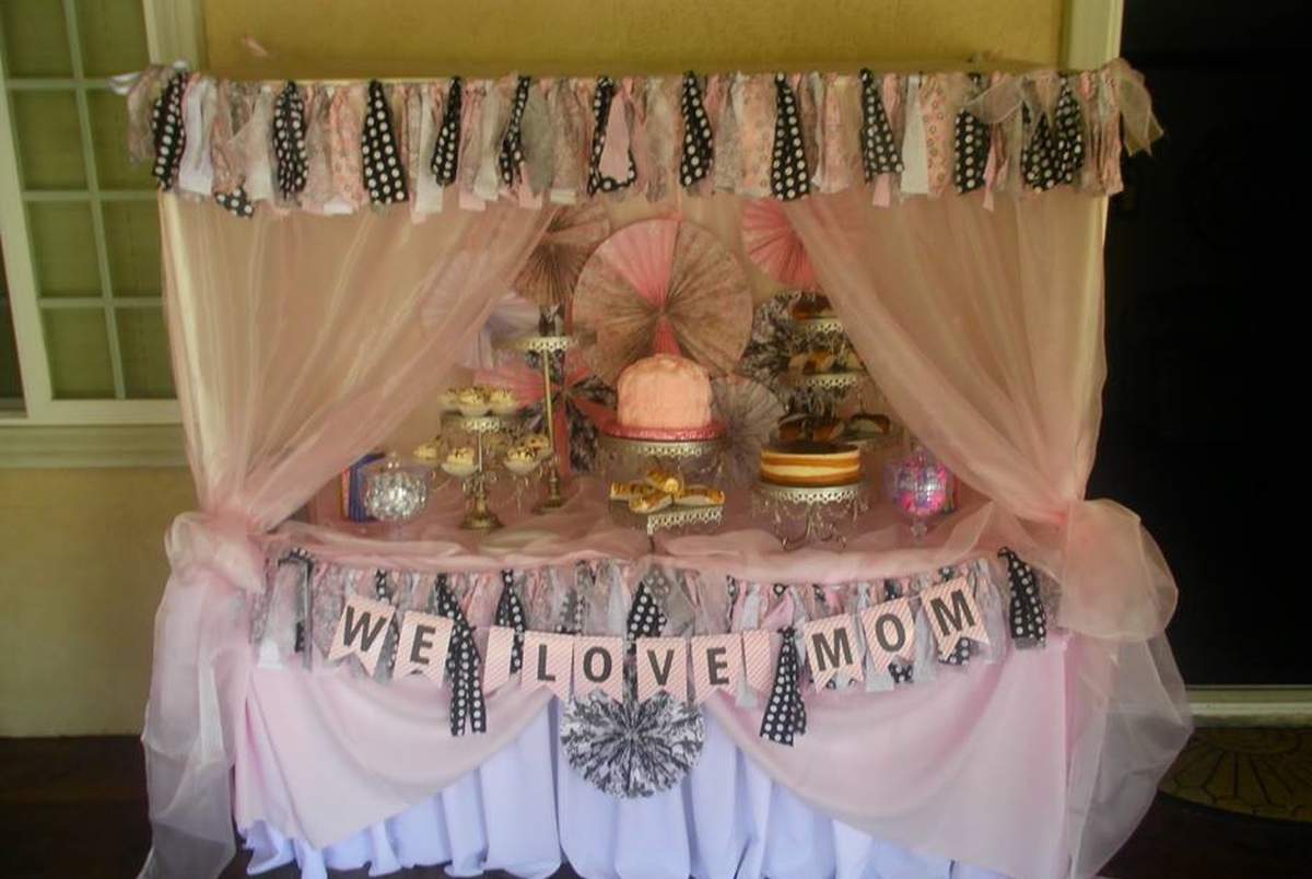 WE LOVE MOM - Pink and Gray