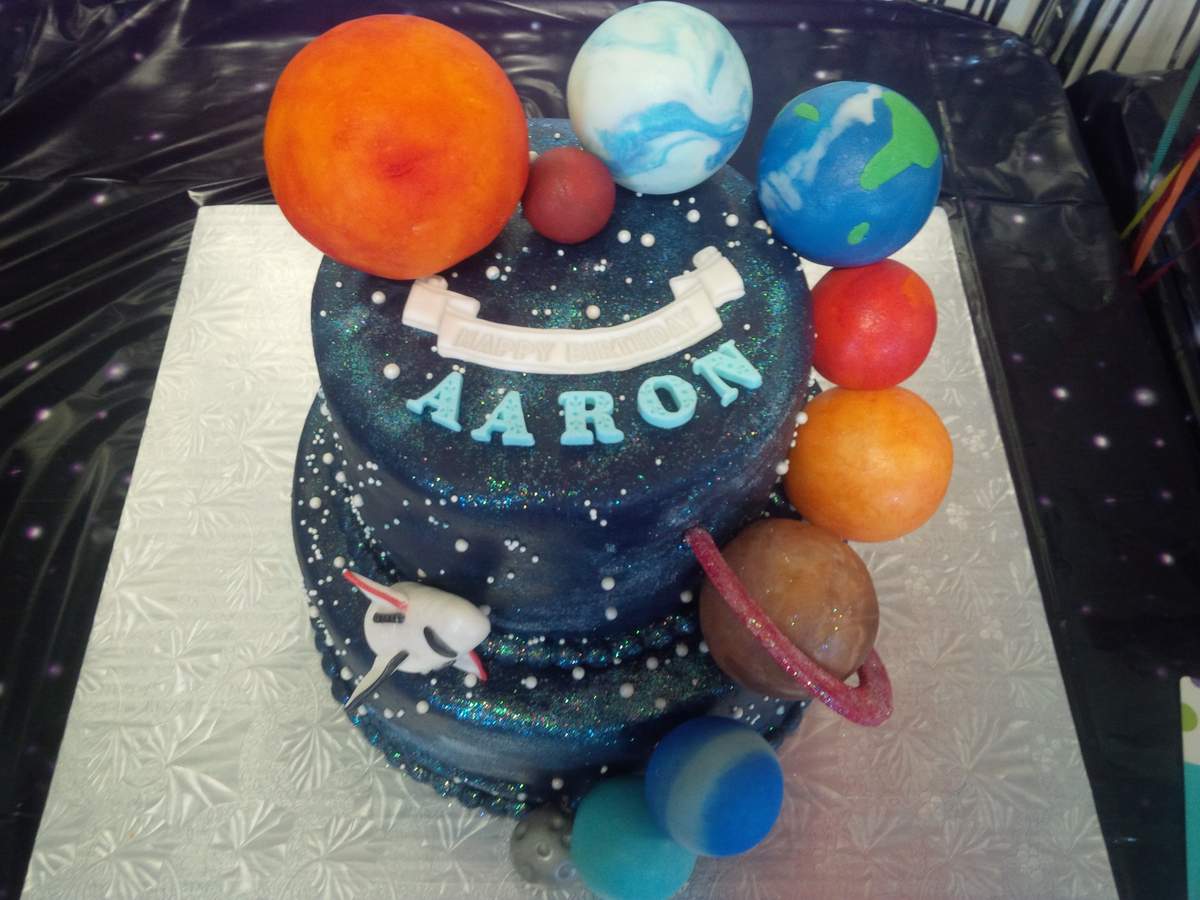 6th Birthday OUTER SPACE PARTY! - Spaceship/universe/planeta