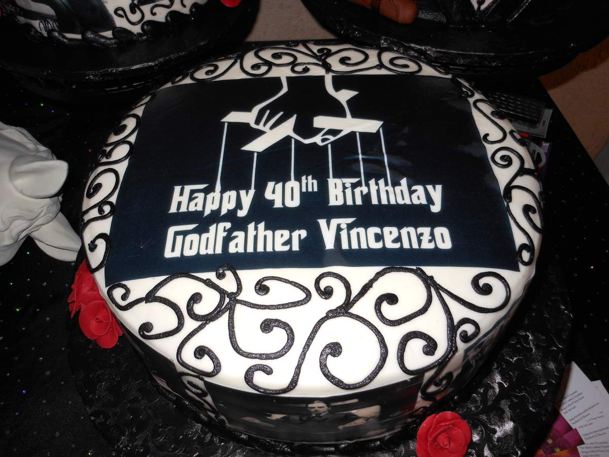 Godfather/Mob/Gangster/Black \u0026 White Party Birthday Party Ideas | Photo 1  of 21 | Catch My Party, image size:1200x900