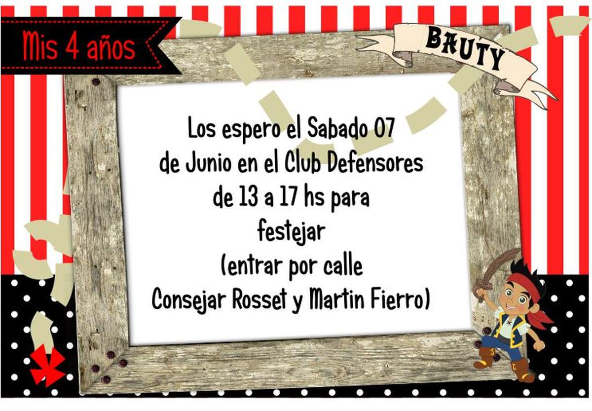 Pirate Bauty´s Party - Pirate