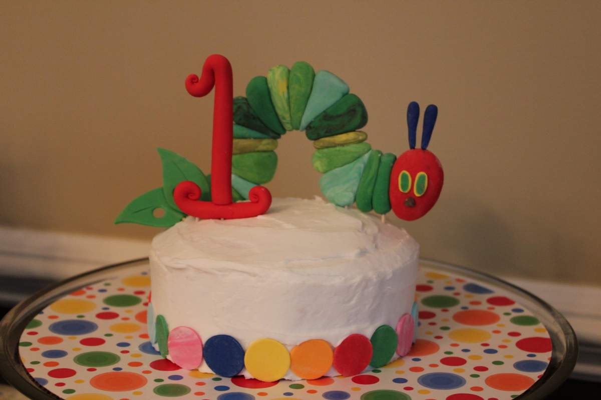 Very Hungry Caterpillar 1st Birthday - The Very Hungry Caterpillar, by Eric Carle