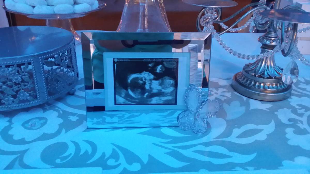 Antonio and Angie's baby shower   - winter wonderland