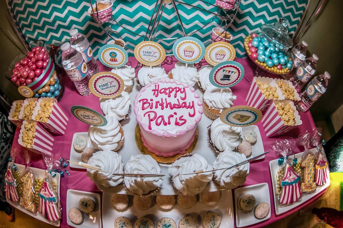 Vintage Circus 1st Birthday - Carnival/Circus
