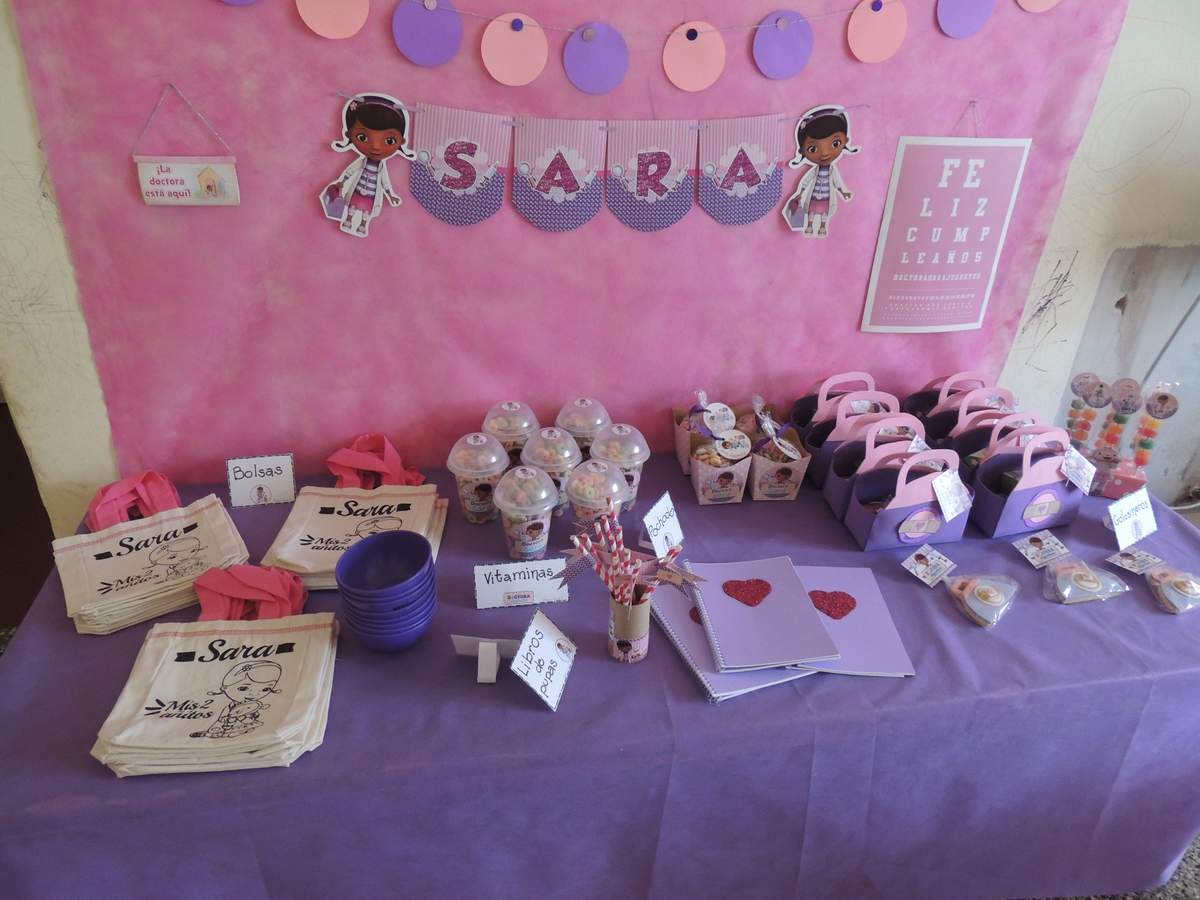 Doctora  Sara cumple 2 - Doc Mc Stuffins