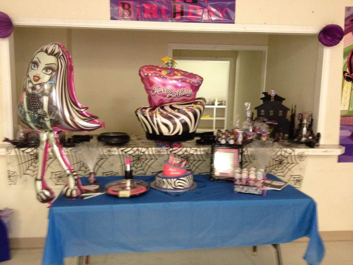 Jazmayra's 6th Birthday Monster High Bash - Freaky Just Got FABULOUS!!!