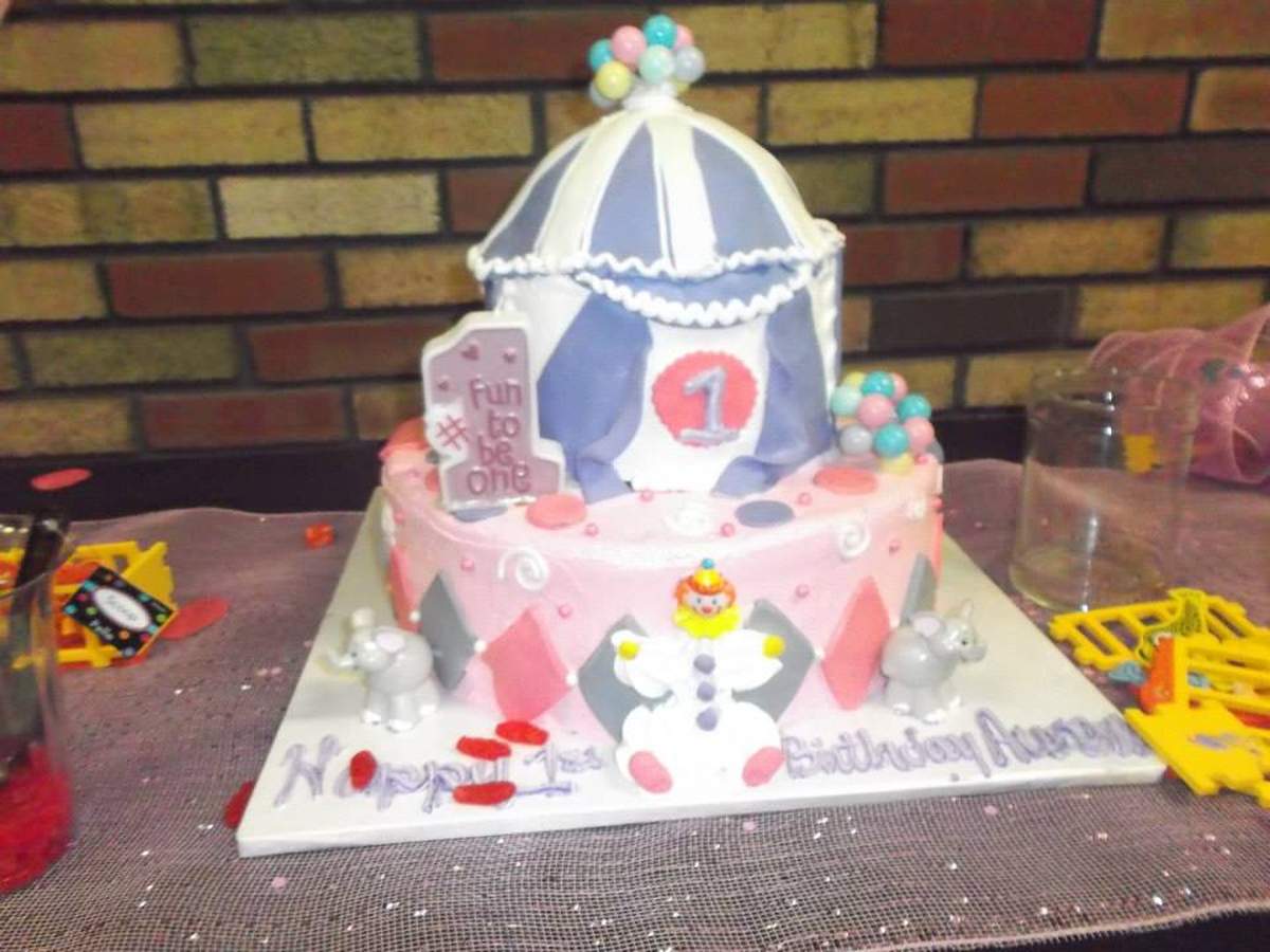 Aurora's Girly Circus 1st Birthday  - Carnival/Circus