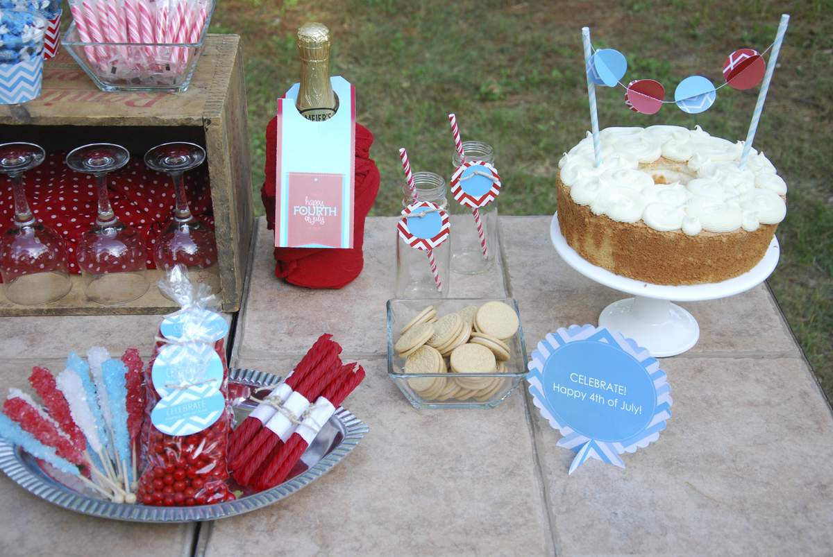 Firecracker Bash - 4th of July Party - Red, White & Blue