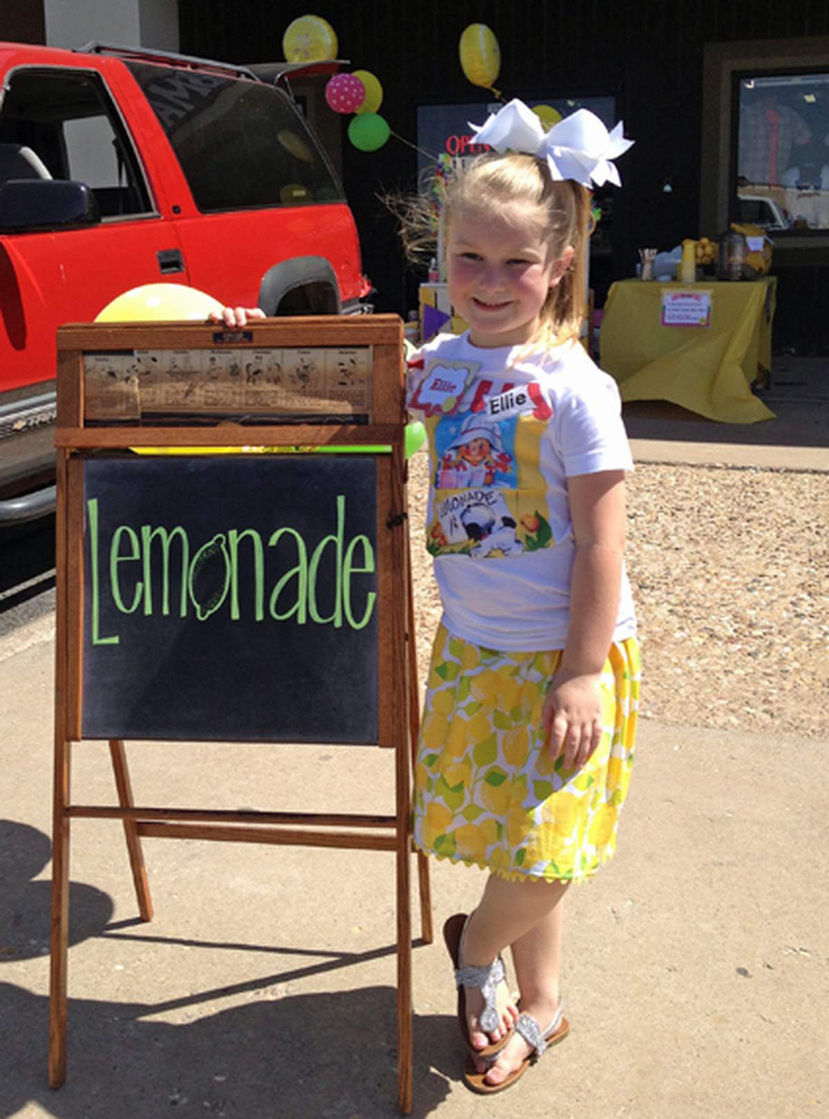 Lemonade Stand Fundraiser Party Ideas Photo 4 of 10 Catch My Party