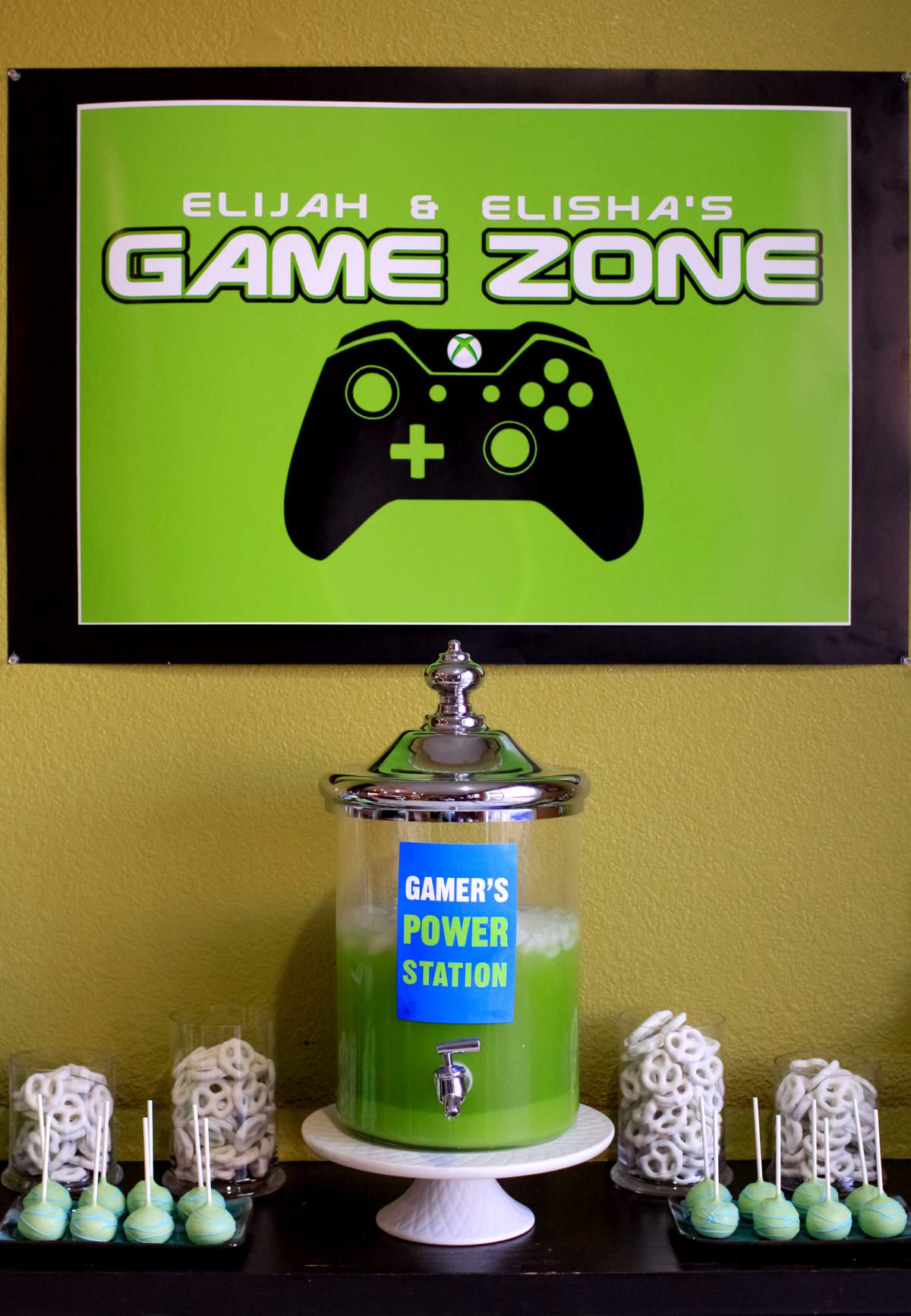 video games Birthday Party Ideas Photo 1 of 17 Catch My Party