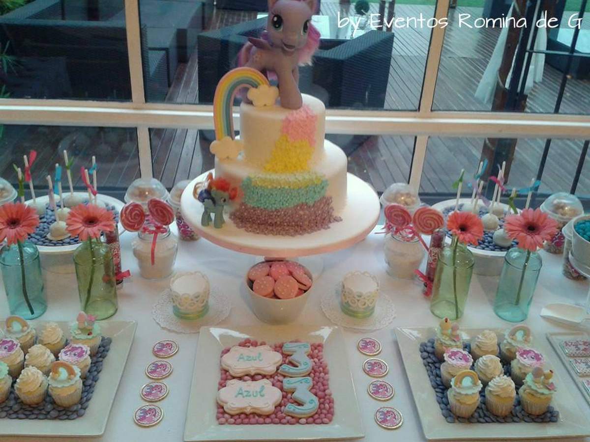 Cumple de Azul - My Little Pony