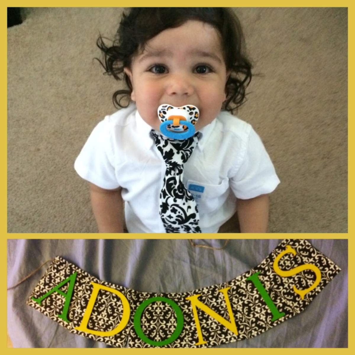 First Birthday Party - Damask