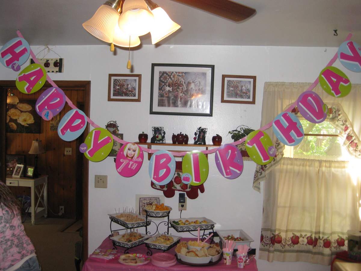 Addisen's Barbie Party - Barbie