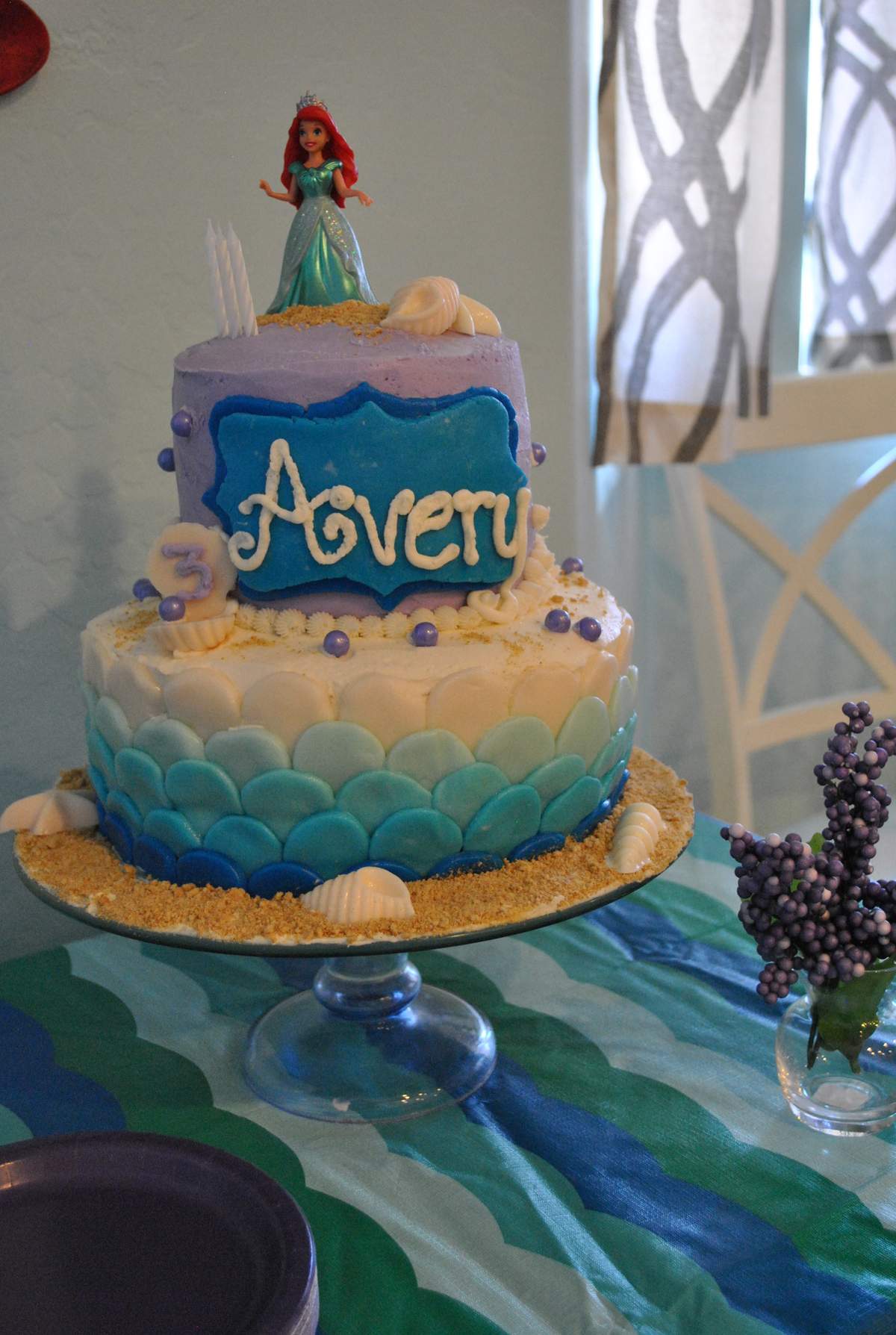 Avery's 3rd Birthday! - The Little Mermaid