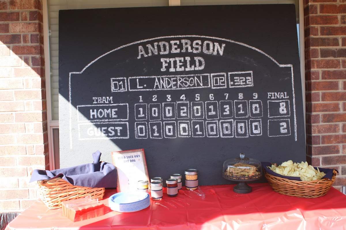 Baby's First Birthday - Baseball