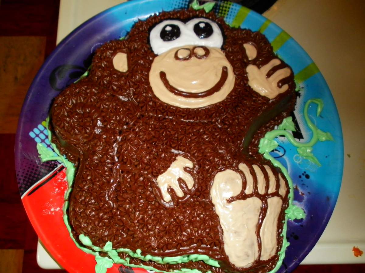 Keiran's 1st Birthday Party - Monkey