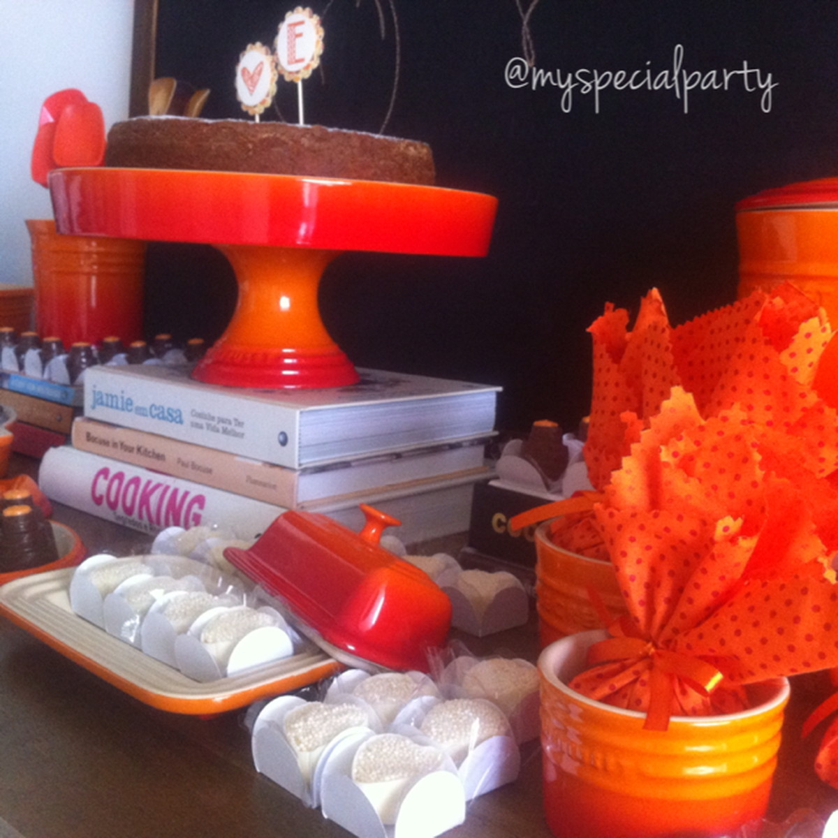 Le Creused Themed Party - Le Creuset