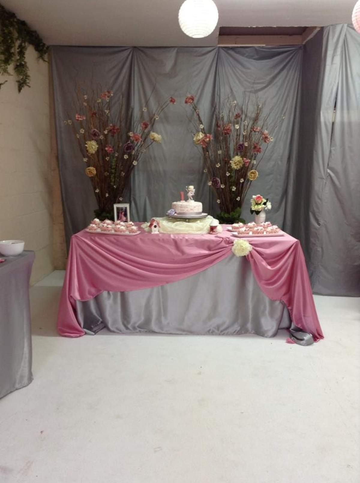 1st Baby Girl Birthday  - Vintage Fairy 